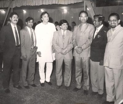 Sunil Dutt & Gulam Nabi Azad